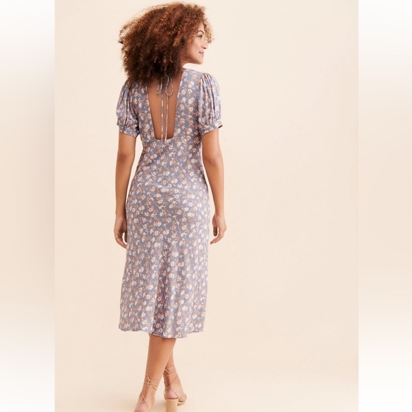 Jen’s Pirate Booty X Free People Daisy Printed Midi Dress - Small - Picture 2 of 13